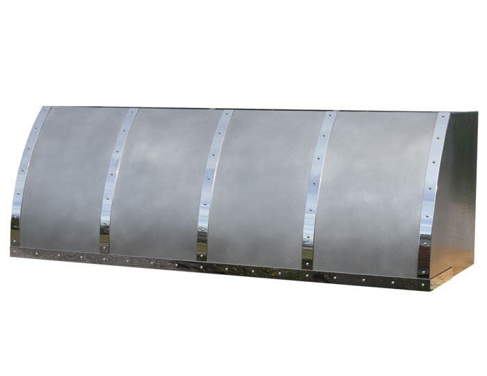Barrel Range Hood in Stainless Steel