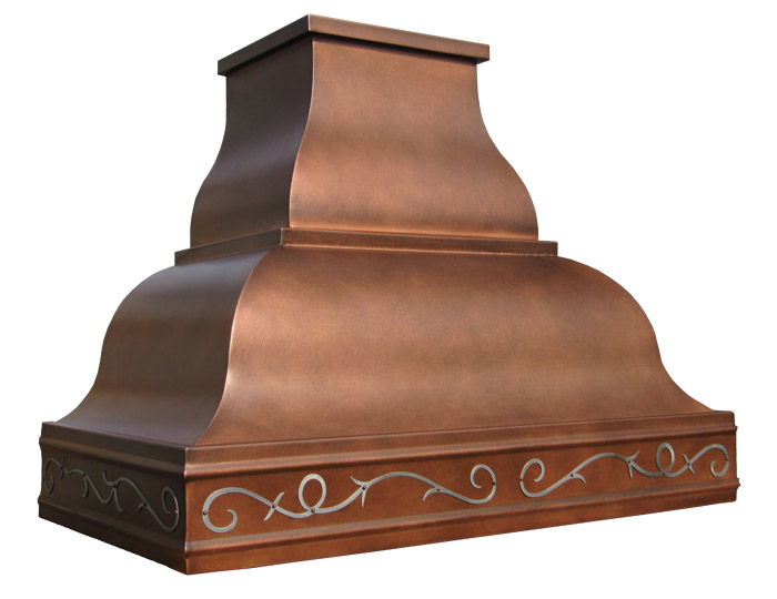 Belle Range Hood with Apron Details