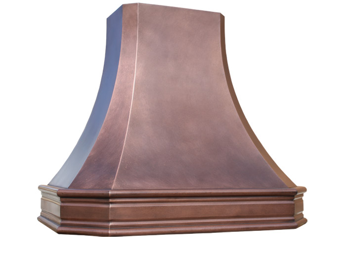 Mitered Sweep Range Hood