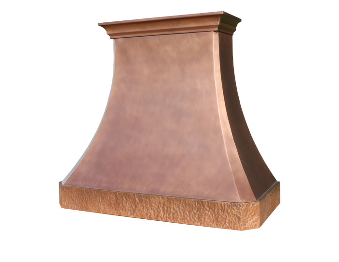 Mitered Sweep Range Hood