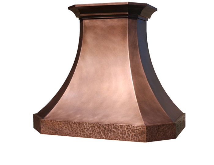 Mitered Sweep Range Hood