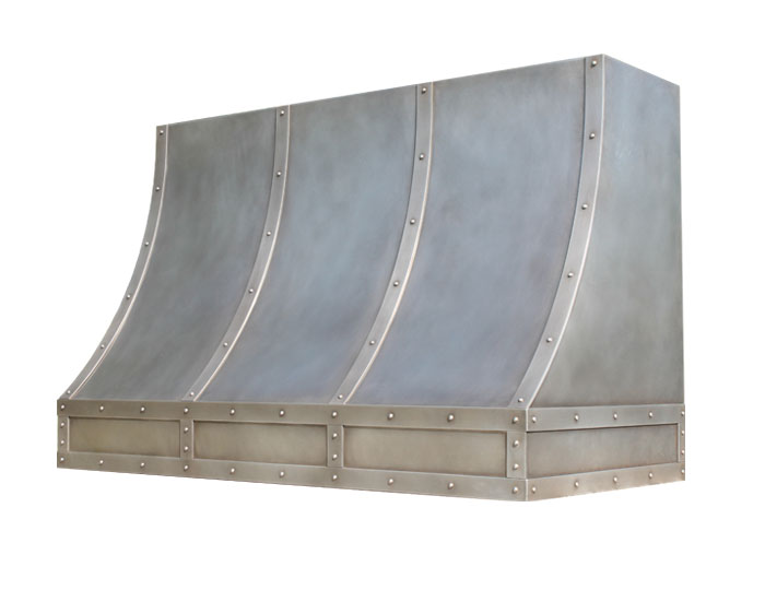 Light Antique Stainless Steel Range Hood