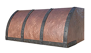 Barrel Range Hood