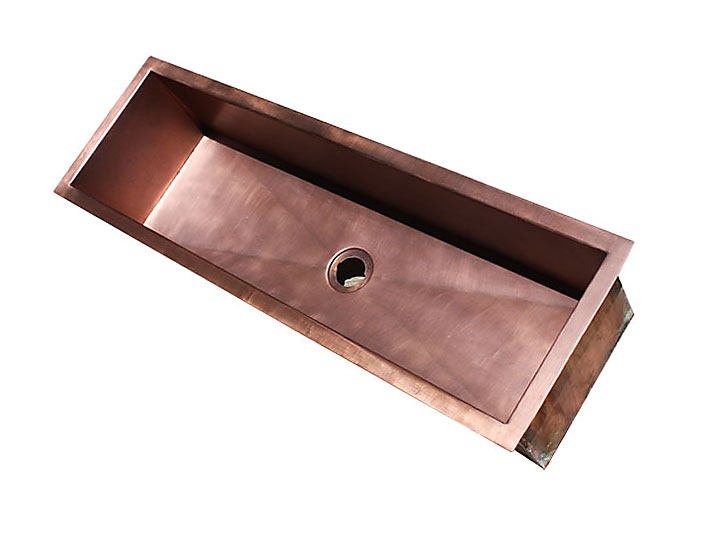 Prep Sink ~ Medium Antique Copper