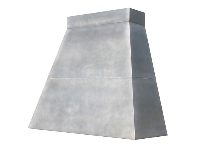 Oversized Modern Zinc Range Hood
